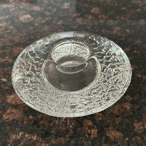 Orrefors Discus Crystal Glass Votive